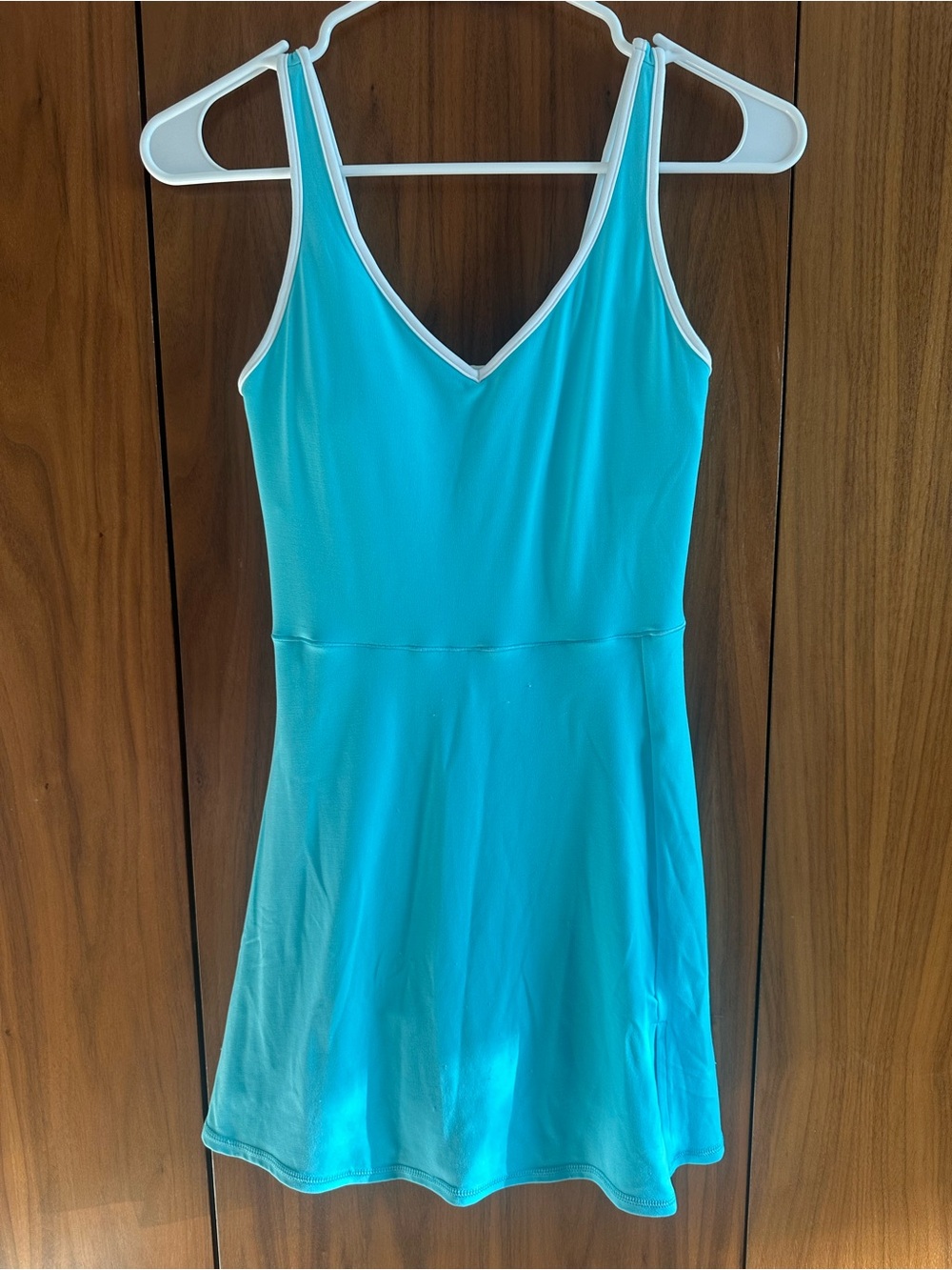 OFFLINE by Aerie Aqua Athletic Dress | Built-In Shorts and Bra| Size S/P